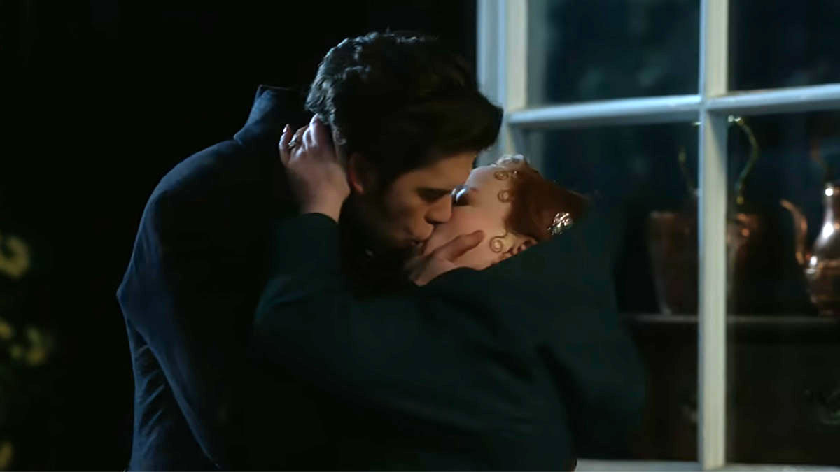 Make-Out Outside the Modeiste's Shop movie still