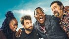 Fall and Rise of Reggie Dinkins Interview Tracy Morgan Daniel Radcliffe Bobby Moynihan