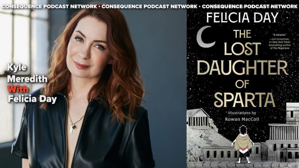 felicia day the lost daughter of troy graphic novel kyle meredith with podcast interview