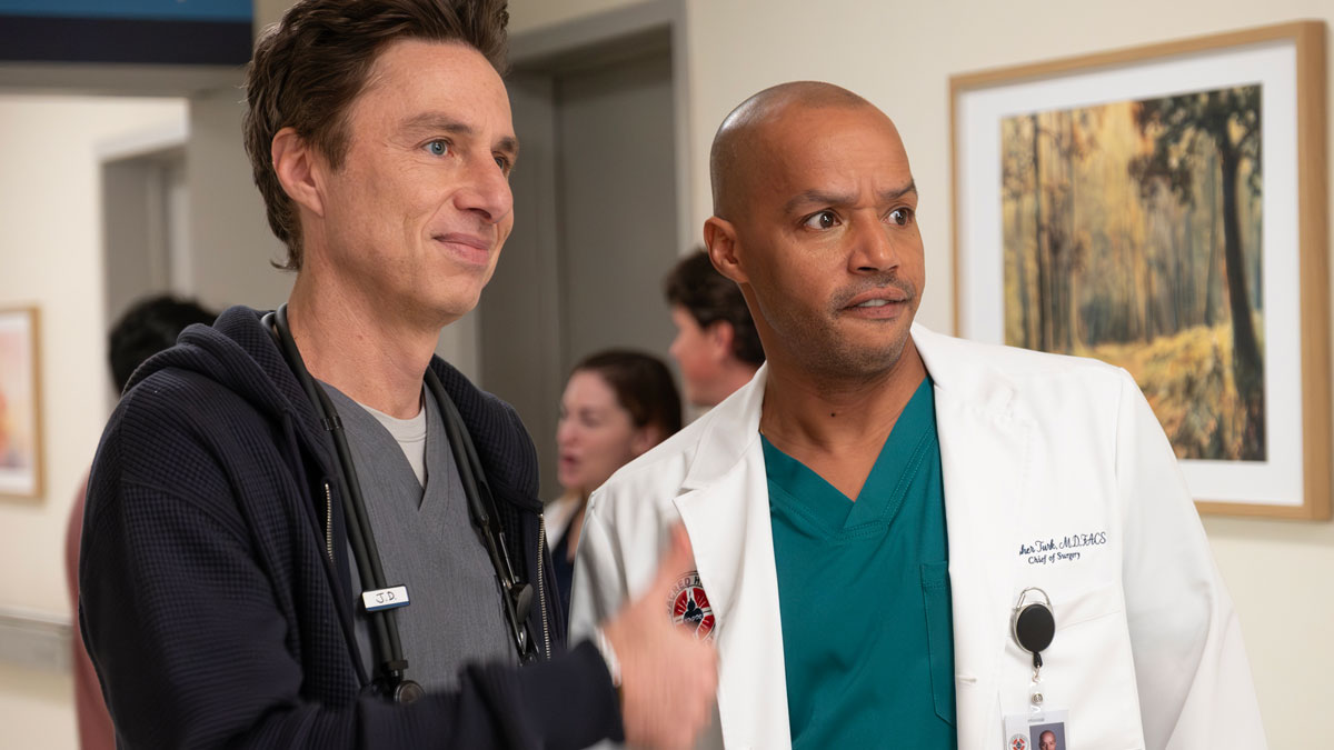 Scrubs Review Revival Zach Braff Donald Faison