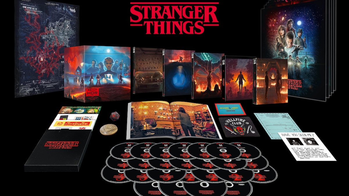 stranger things 4k ultra hd release complete series