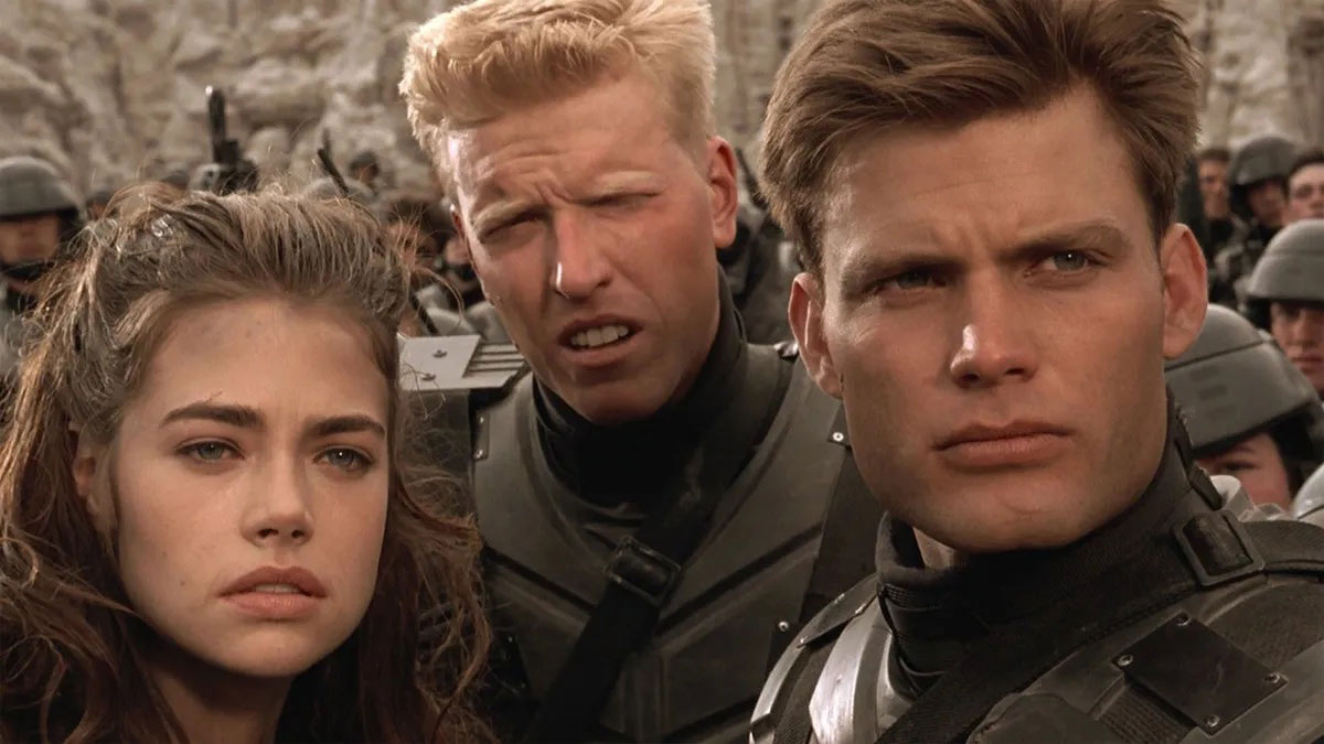 starship troopers denise richards jake busy casper van dien