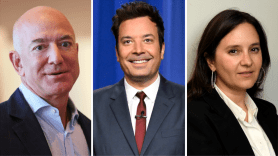 watching both sides media bleed out before our eyes jeff bezos jimmy fallon bari weiss tonight show CBS